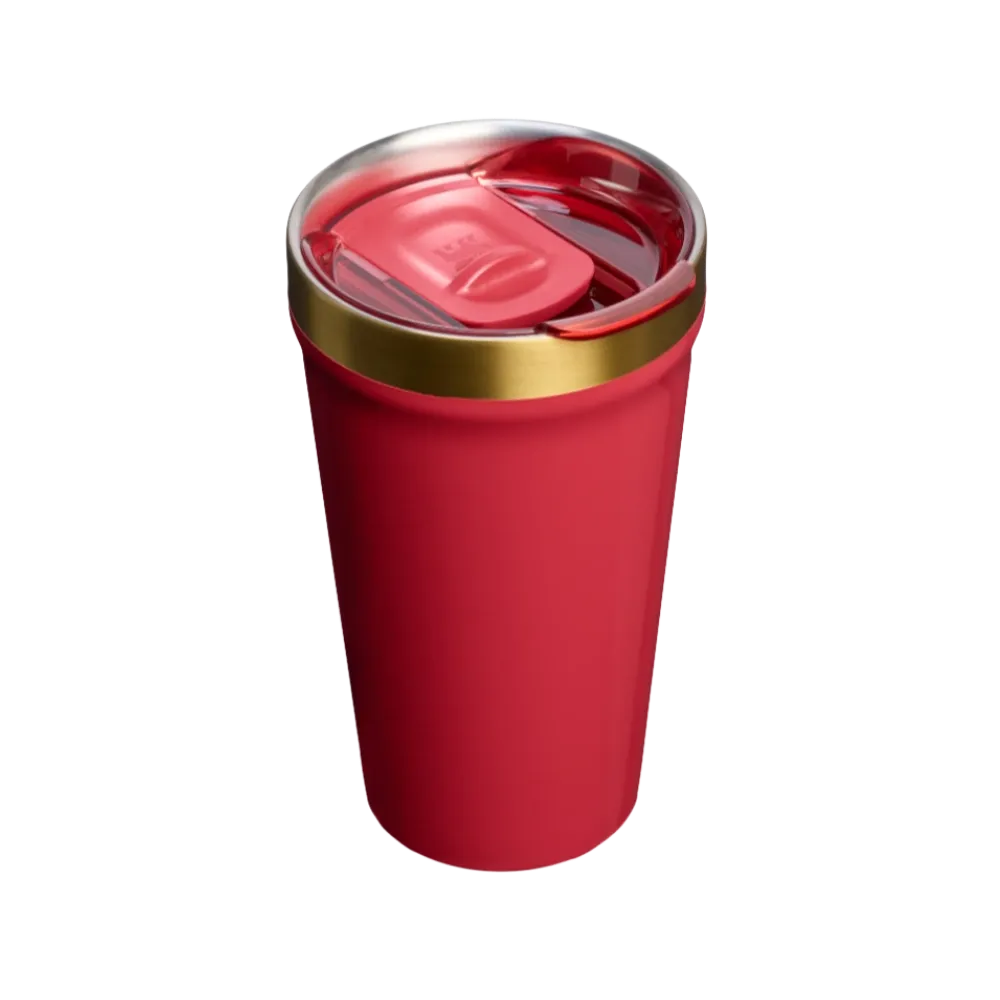 Stanley Cheers and Cheer Everyday Tumbler (16OZ) Holly Berry Gloss