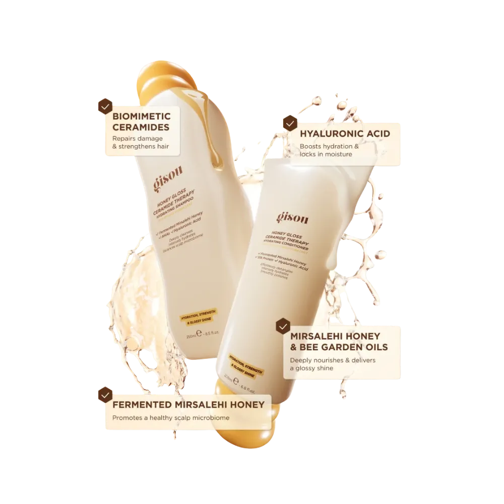 Gisou Honey Gloss Hair Wash Duo
