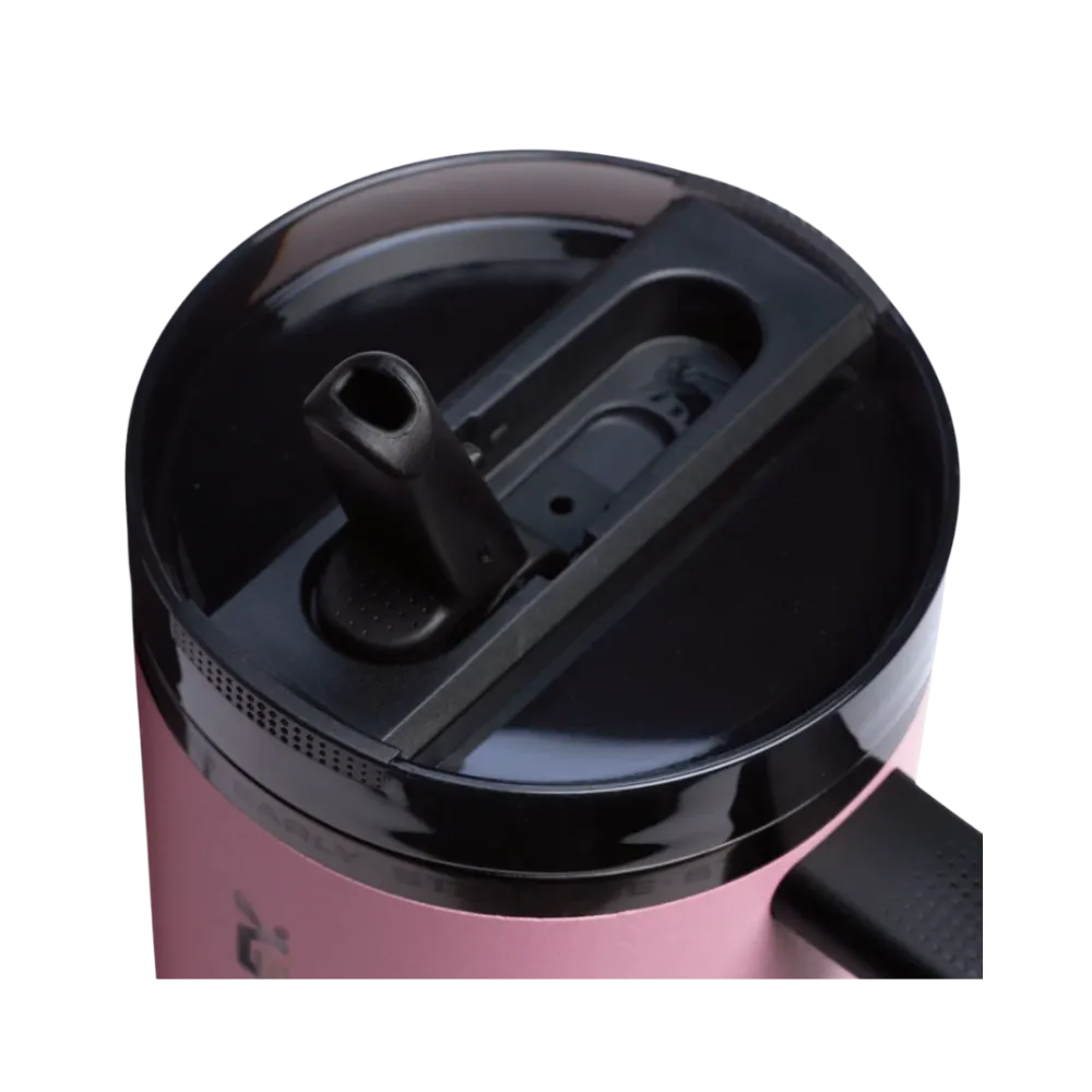 The Messi x Stanley Quencher ProTour Flip Straw Tumbler | 40 OZ 'Messi GOAT Pink'