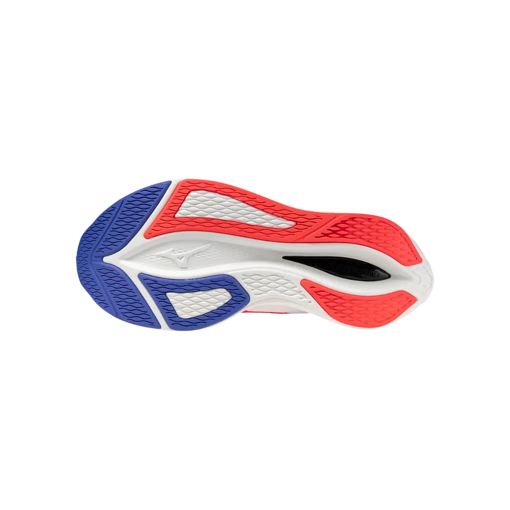 Mizuno Wave Rebellion Flash 3 White-Fiery Coral