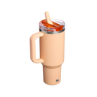 Stanley Quencher ProTour Flip Straw Tumbler 40 OZ Orange Sherbet