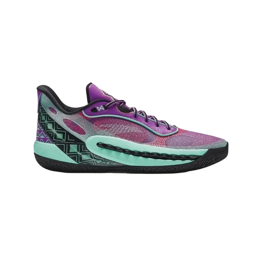 Anta Crazy Tide 6 Purple Pink Green