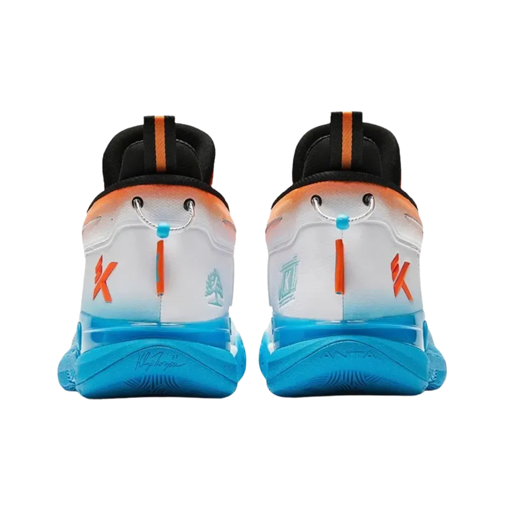 Anta KT9 White Orange Blue