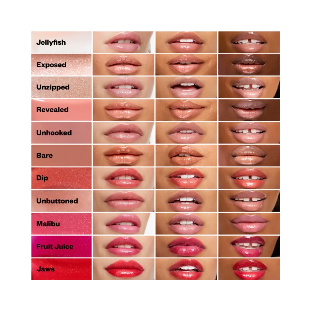 Kosas Cosmetics Wet Lip Oil Gloss "Unzipped"