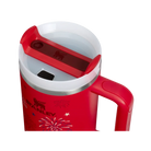 Stanley Quencher H2 0 Flowstate Tumbler Chili Red Fireworks 40 OZ