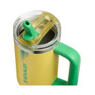 Stanley Country Collection Quencher Protour Flip Straw Tumbler Team Yellow Green 30 OZ
