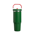 Stanley Country Collection Iceflow Tumbler Team Dark Green Red 30 OZ
