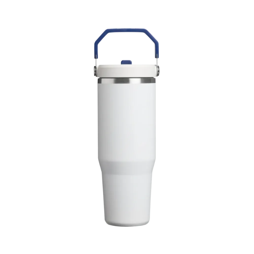 Stanley Country Collection Iceflow Tumbler Team White Dark Blue 30 OZ