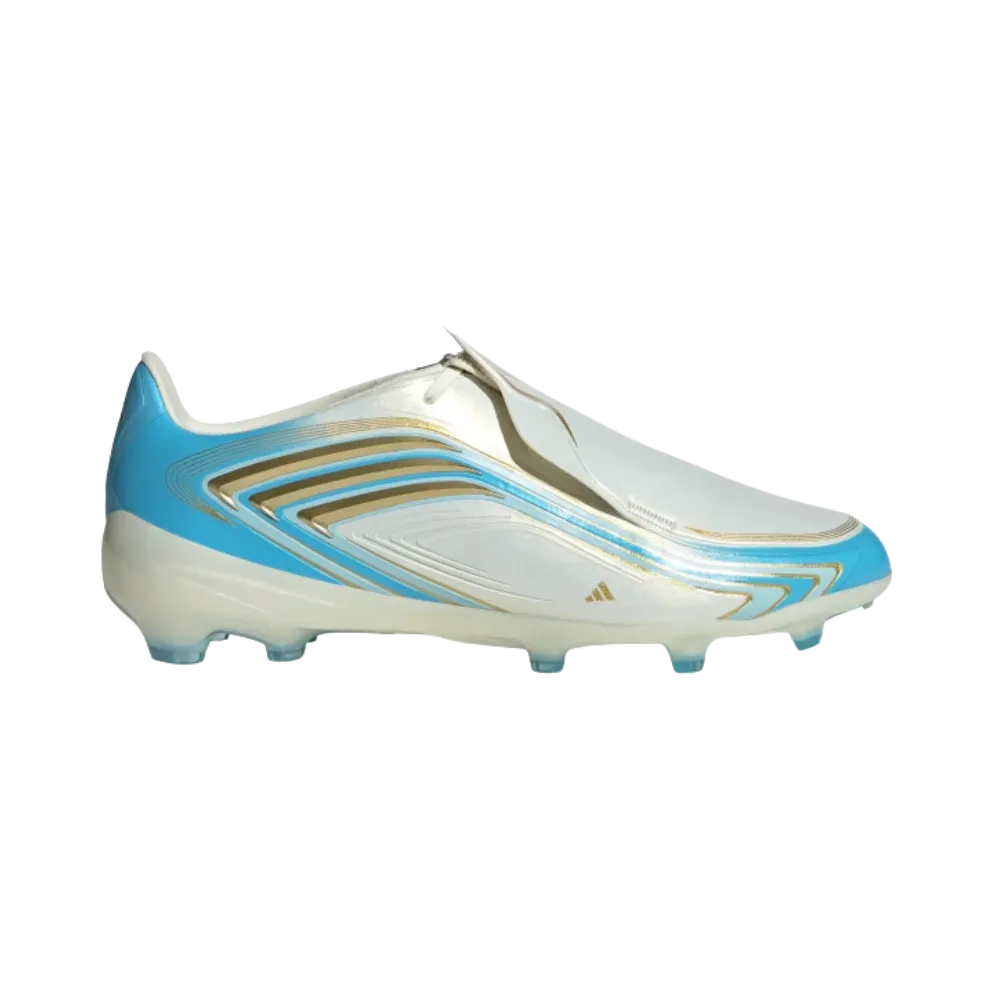Adidas F50 Messi Elite Firm Ground Soccer Cleats Kids Icey Blue