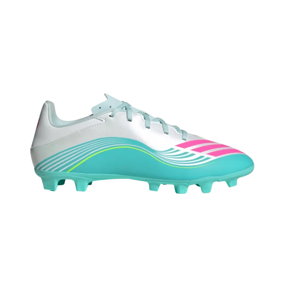 Adidas F50 Messi Club Firm Multi Ground Soccer Cleats Lucid Pink