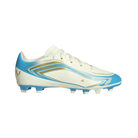 Adidas F50 Messi Club Firm Multi Ground Soccer Cleats Kids Semi Blue Burst