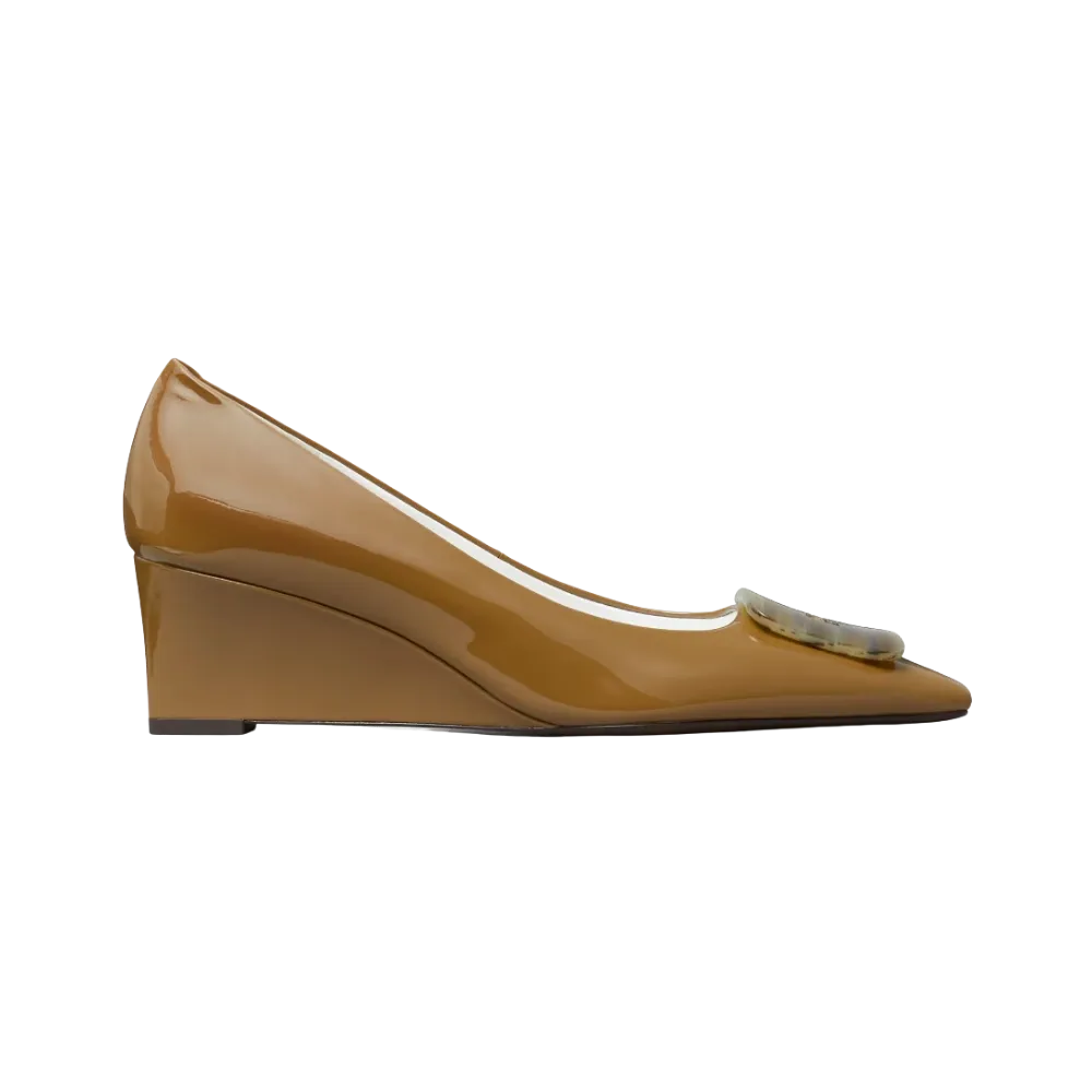 Tory Burch Georgia Wedge Almond Oats