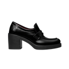 Tory Burch Classic Heeled Lug Loafer Perfect Black