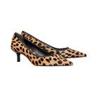 Tory Burch Double T Buckle Low-Heeled Pump Classic Leopard