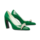 Tory Burch Pierced Pump Grass