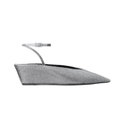 Tory Burch Pavé Wedge Light Black Diamond