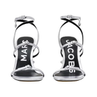 Marc Jacobs The Metallic Leather Daisy Silver