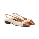 Valentino Valet Du Roi Kid Slingback Ballerina 25mm Butter