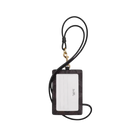 Coach Id Lanyard In Signature Canvas signature canvas/Gold/Walnut/Black