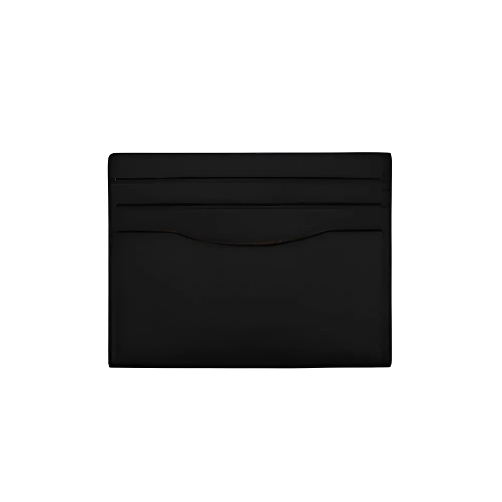 Coach Slim Id Card Case 'Pebbled Leather/Black'