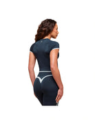 Gymshark Lift Varsity Seamless Midi T-Shirt Heavy Blue