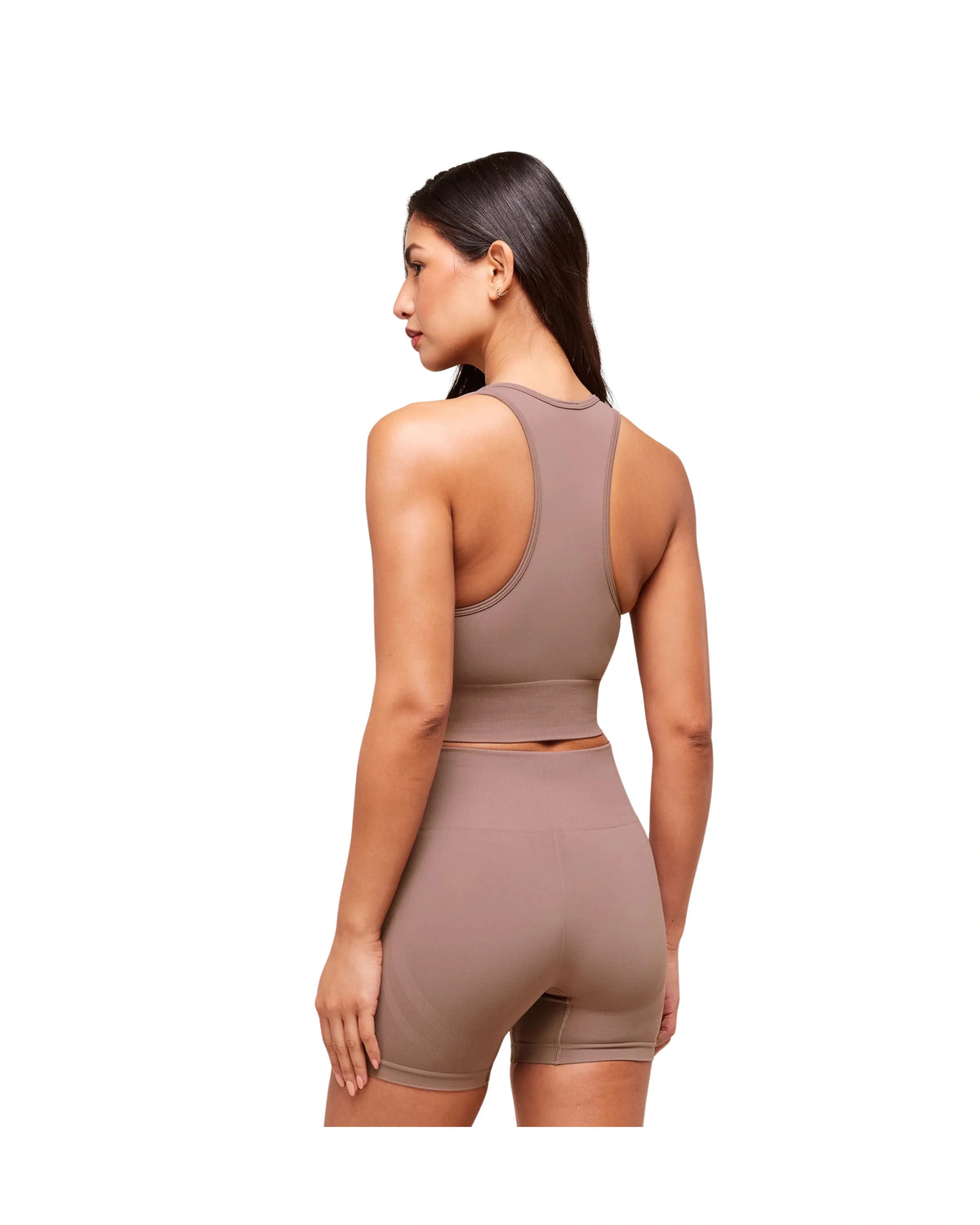 Gymshark Everyday Seamless Crop Tank Chestnut Pink