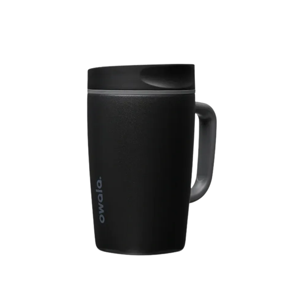 Owala Smoothsip-Slider-With-Handle 12oz "Very, Very Dark"