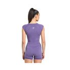 Gymshark Vital Scoop Neck Top Functional Purple Marl