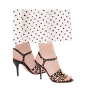 Valentino Rockstud Kidskin Sandal 100mm Black