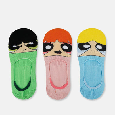Women’s Powerpuff Girls Loafer Socks