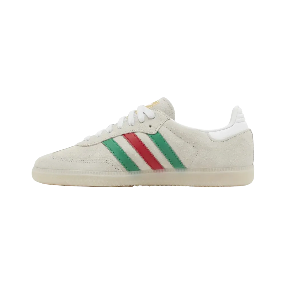 Adidas Samba OG 'Crystal White Green Scarlet'