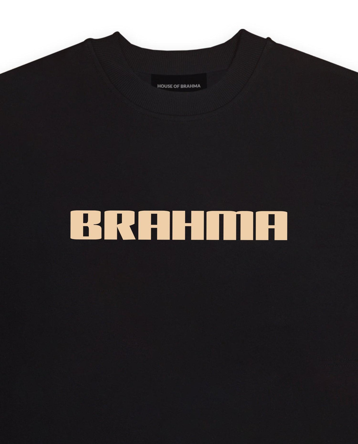 HOUSE OF BRAHMA // Ghor Kaliyug // Black Oversized Unisex T-shirt - dawntown