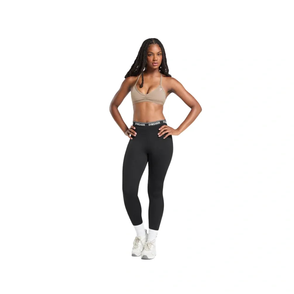 Gymshark Minimal Sports Bra- Light Support Lifestyle Brown