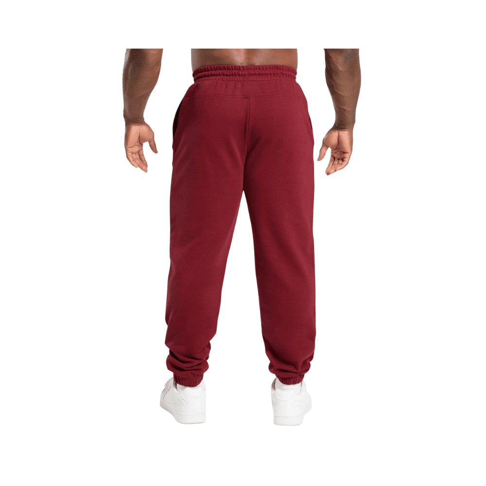 GymShark Global Lifting Oversized Essential Joggers Maroon
