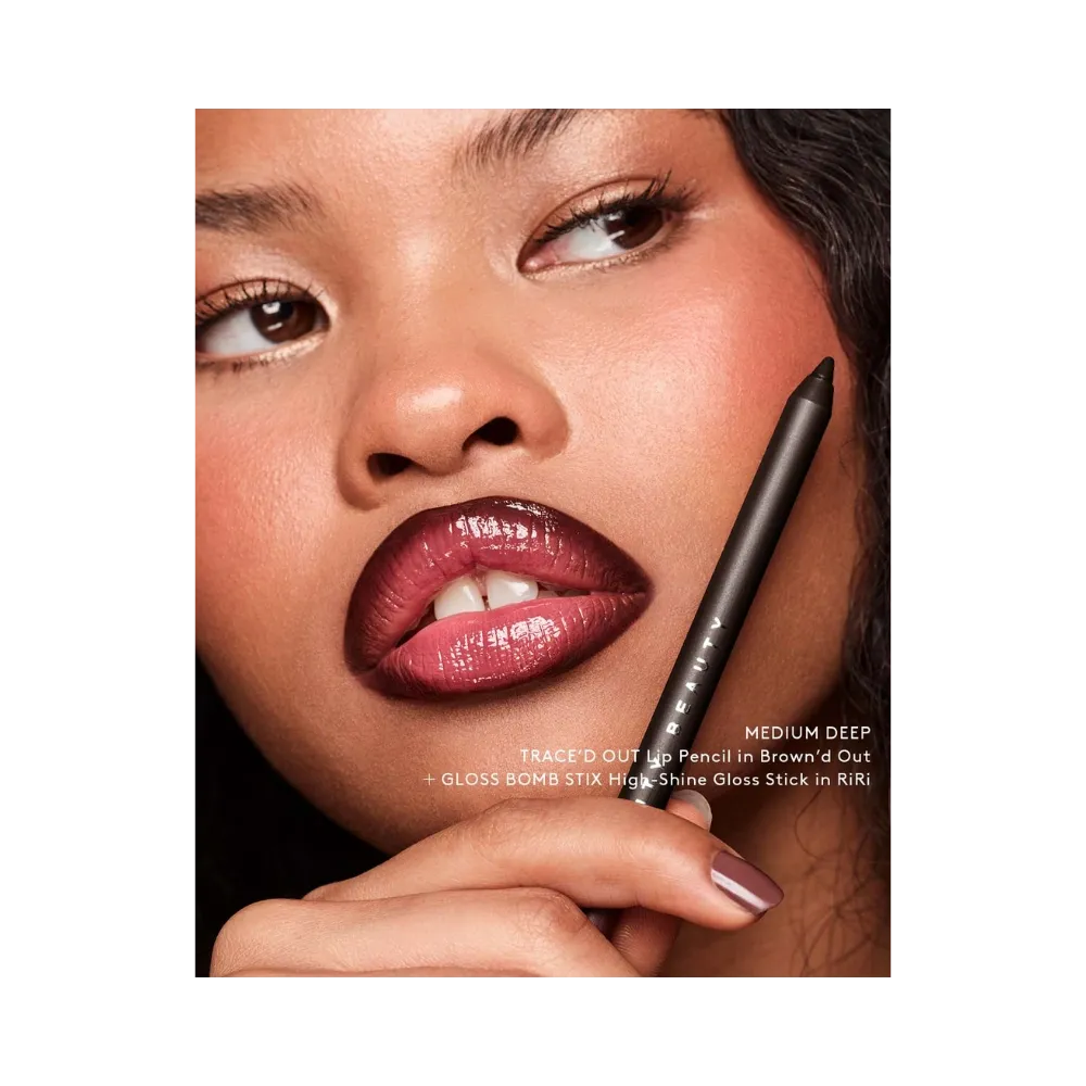 Fenty Trace'd Out Longwear Waterproof Pencil Lip Liner Brown'd Out