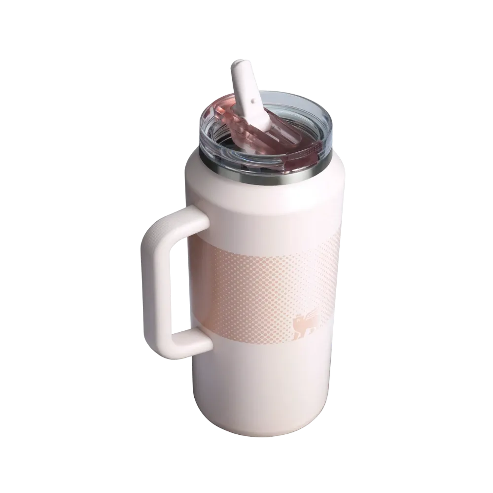Stanley Quencher ProTour Flip Straw Tumbler (64OZ) Rose Quartz Fade