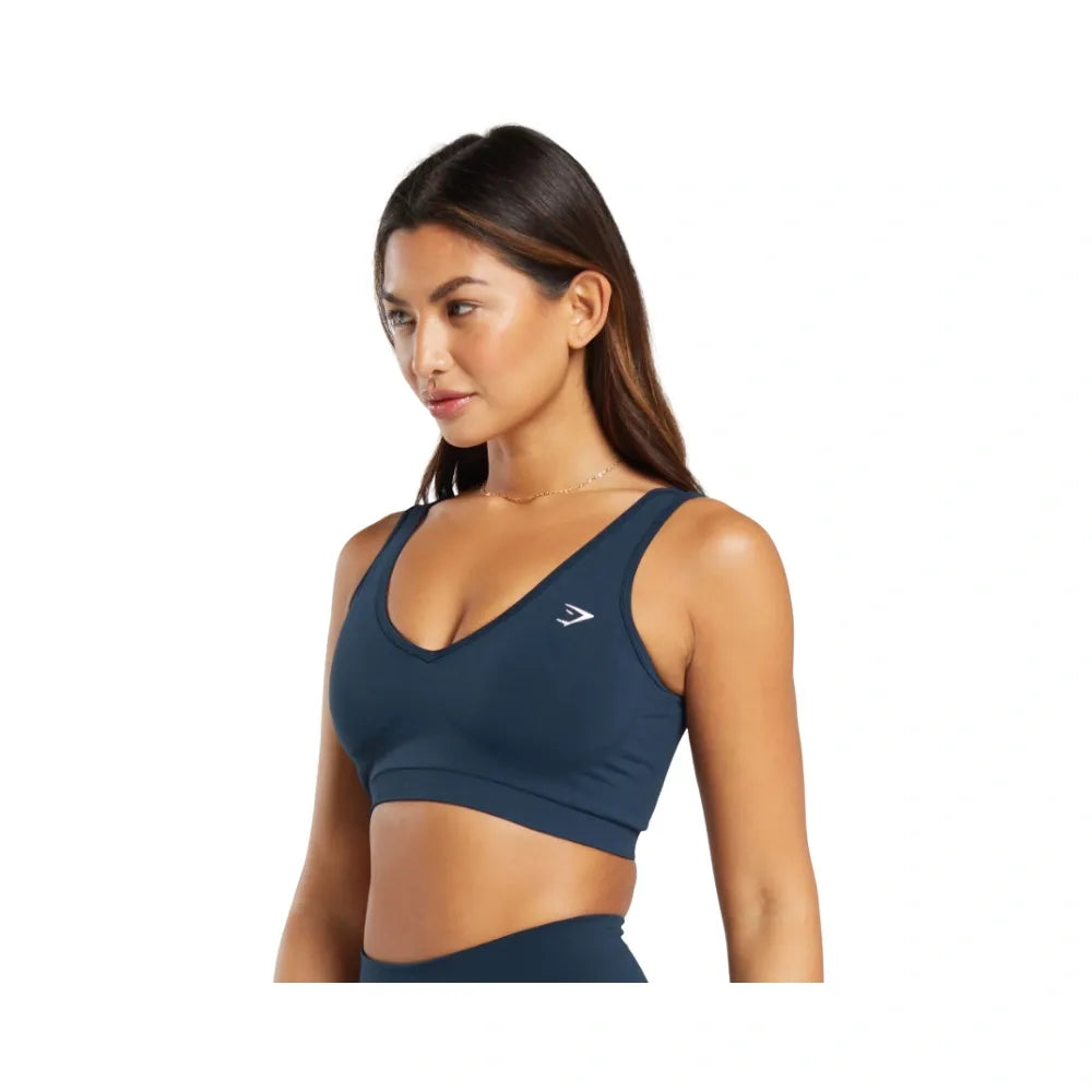 Gymshark Everyday Seamless Sports Bra - Light Support Navy