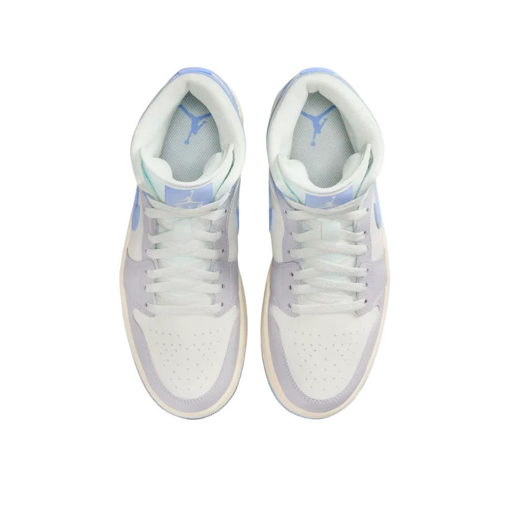 Air Jordan 1 Mid 'Psychic Blue Sail Coconut Milk'