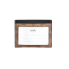 Coach Slim Id Card Case In Signature Canvas 'Tan & Black'