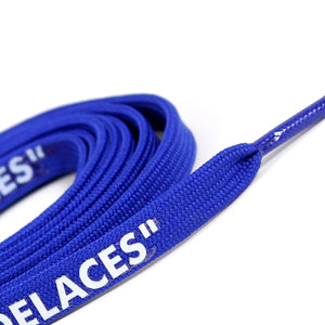 Royal Blue Off-White Style "SHOELACES"
