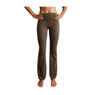 Nike X Skims Matte Women's High-Waisted Slim Flared Leggings Dark Sepia