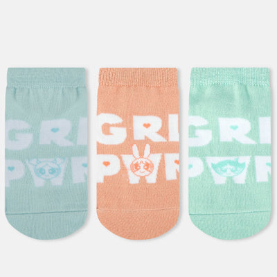 Women’s Powerpuff Girls Themed Ankle Socks