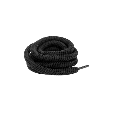 Black Wired Rope Shoelaces | Premium Sneaker Laces – KNOTTY