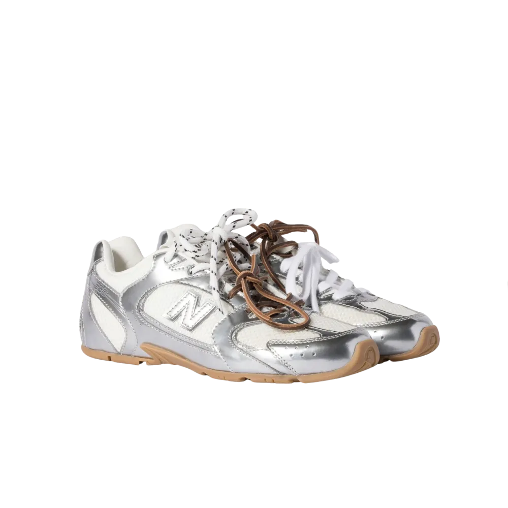 New Balance x Miu Miu 530 SL 'Silver Metallic'