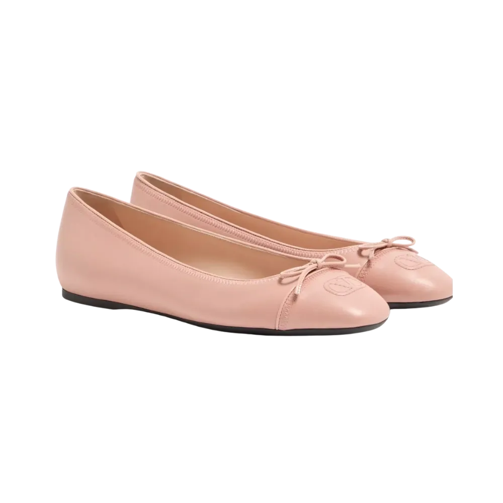 Valentino VLogo Signature Ballerina In Nappa 05mm Phard
