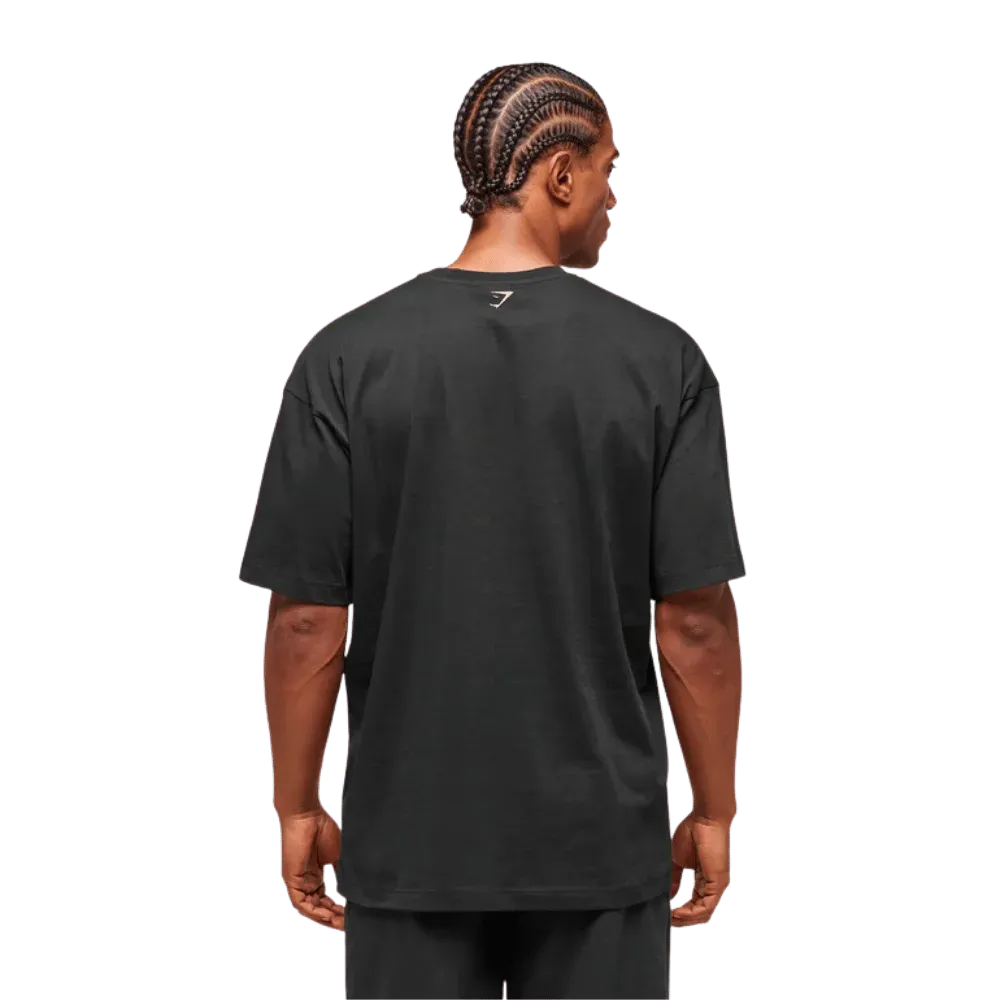 Gymshark Hispanic Heritage T-Shirt Oversized Fit Black