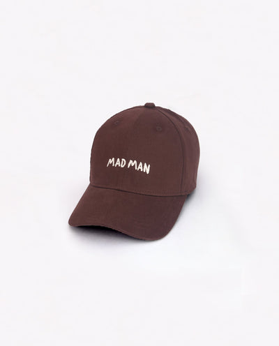 Mad Man // Brown Baseball Cap