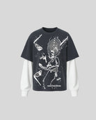 DOUBLE LAYERED TARGET TEE Fearlessundereverything