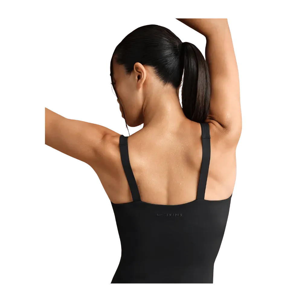 Nike X Skims Matte Women's Square-Neck Tank Obsidian