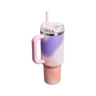 Stanley New Frequency Quencher H2.0 FlowState Tumbler (40OZ) Rose Petal Motion